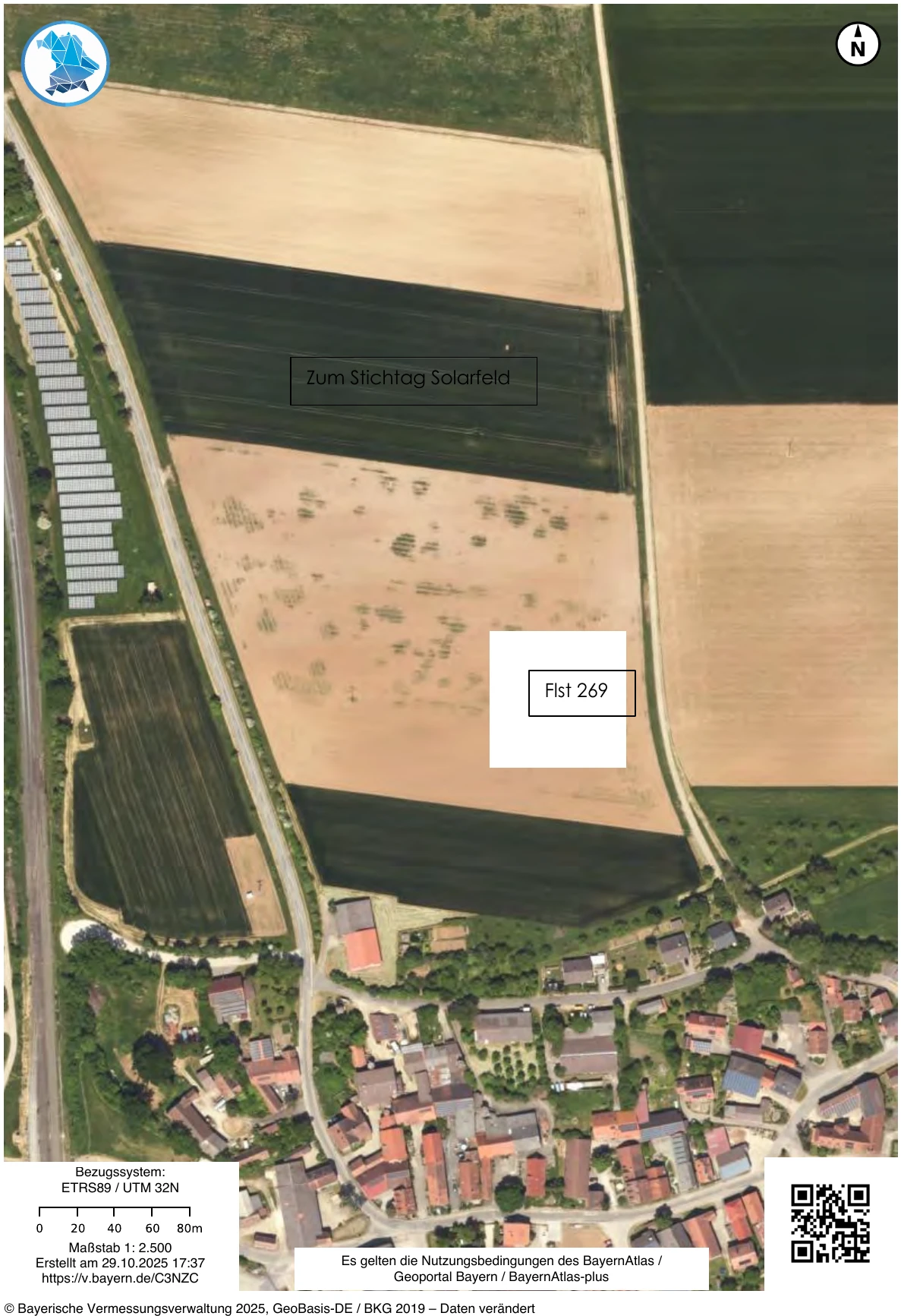 land- und forstwirtschaftlich genutztes Grundstück in Ippesheim — Bild 3