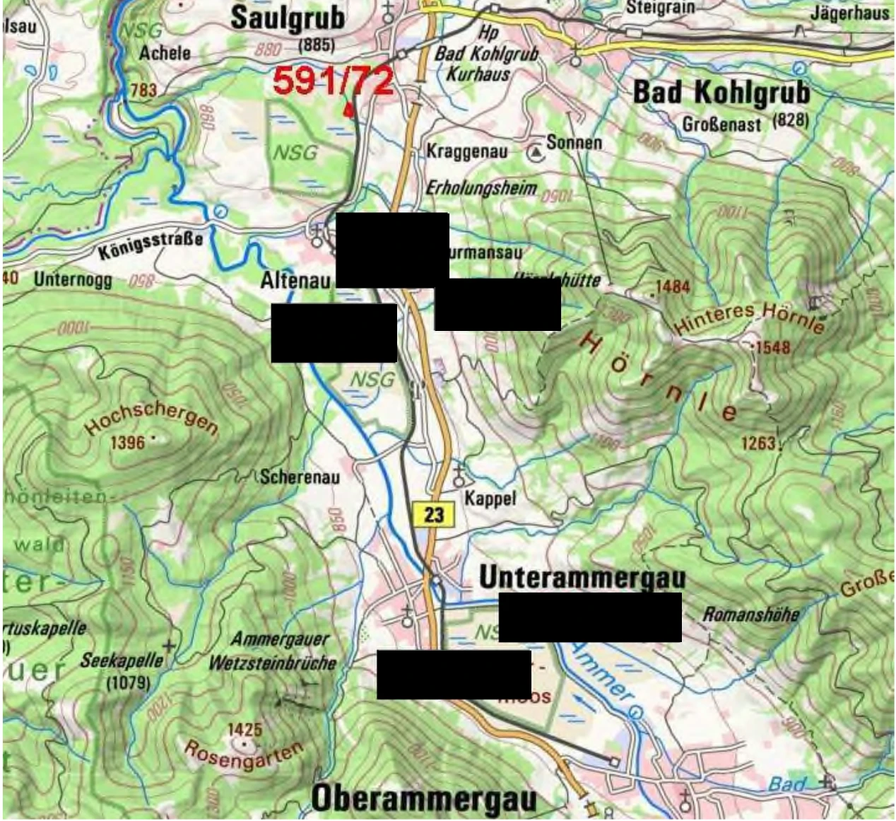 land- und forstwirtschaftlich genutztes Grundstück in Saulgrub — Bild 2
