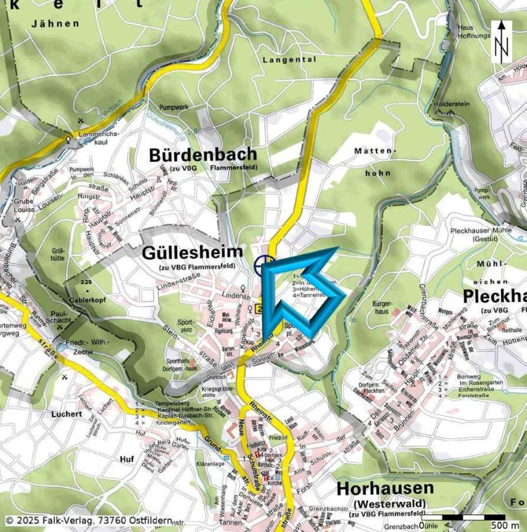 unbebautes Grundstück in Güllesheim