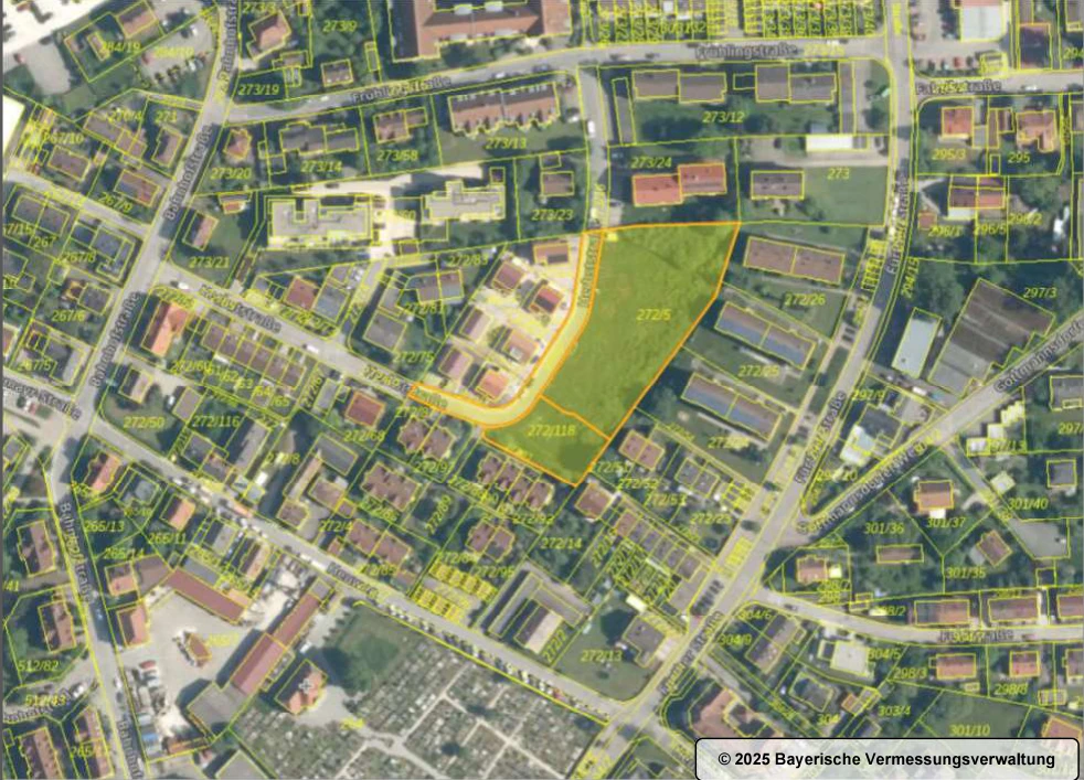 unbebautes Grundstück, Baugrundstück: Herbststraße und Nähe Herbststraße, 91560 Heilsbronn in Heilsbronn — Bild 2