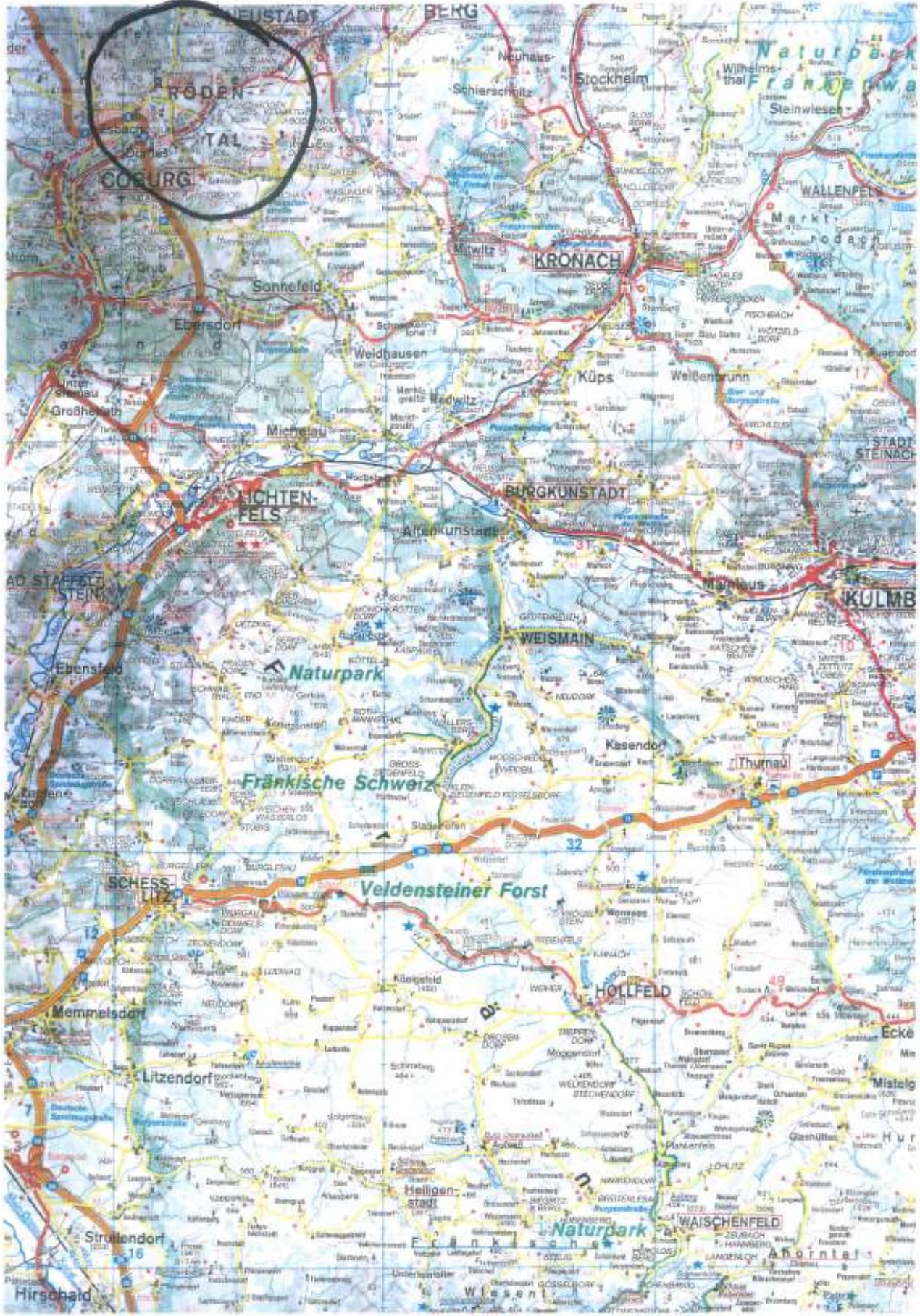 Landwirtschaftsfläche, Waldfläche in Rödental — Bild 3
