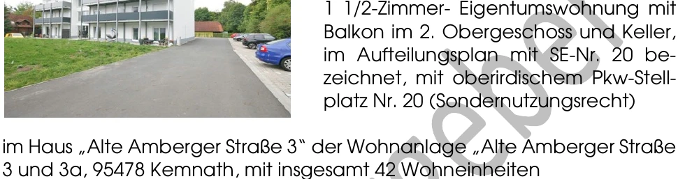 Gebäude- und Freifläche in Kemnath