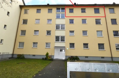 Wohnung 3. OG mit Kellerraum in Furth im Wald