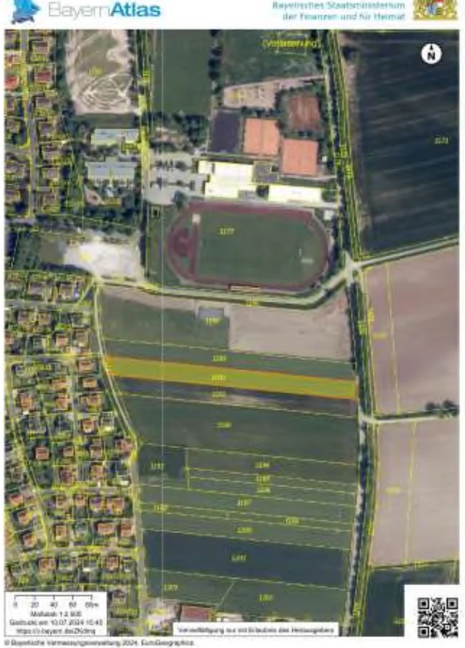 unbebautes Grundstück, land- und forstwirtschaftlich genutztes Grundstück in Diespeck — Bild 2