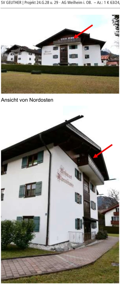 Eigentumswohnung (3 bis 4 Zimmer), Kfz-Stellplatz (Tiefgarage) in Partenkirchen