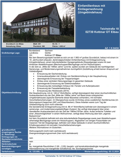 Einfamilienhaus in Kottmar