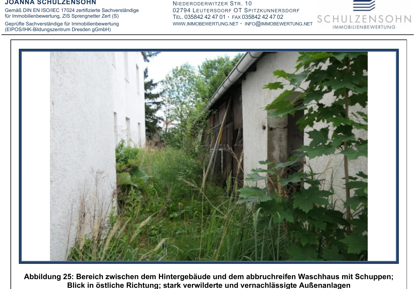 2 Wohngebäude mit abrissreifen teilmassiven Nebengebäude in Zittau — Bild 3