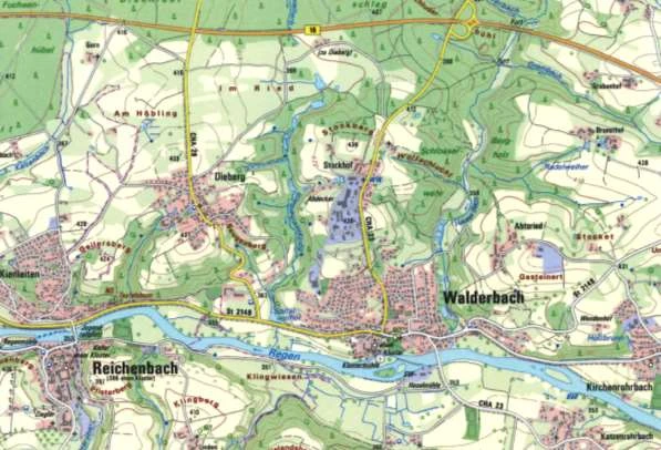 Wohnhaus mit 2 abgeschlossenen Wohnungen in Walderbach