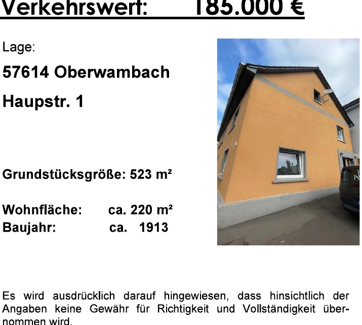 Zweifamilienhaus in Oberwambach — Bild 2