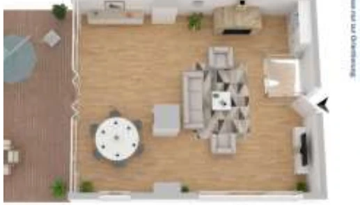 Eingeschossiges Wohnhaus (Wochenendhaus) mit Nebengebäude in Gerbrunn — Bild 3