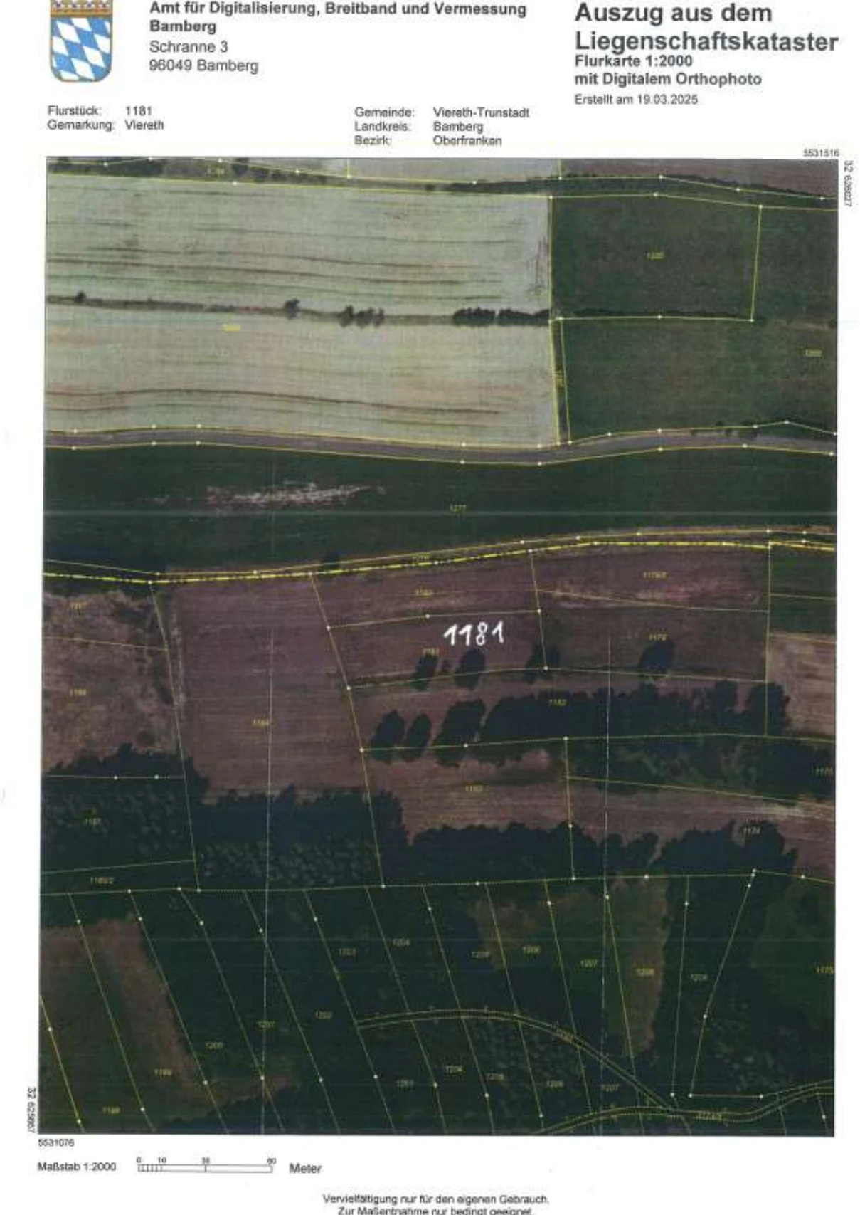 Ackerland in Viereth — Bild 2