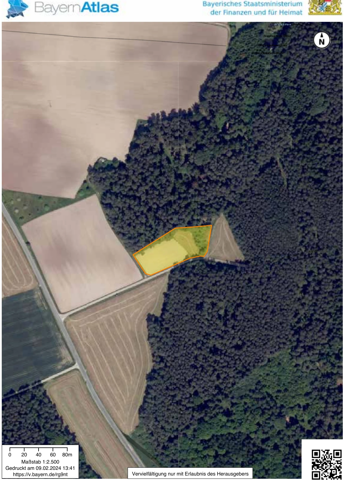 land- und forstwirtschaftlich genutztes Grundstück in Kettenhöfstetten — Bild 2