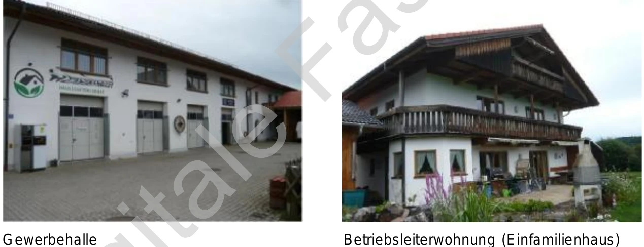 Gewerbegrundstück mit Halle und Einfamilienhaus in Königsdorf — Bild 3