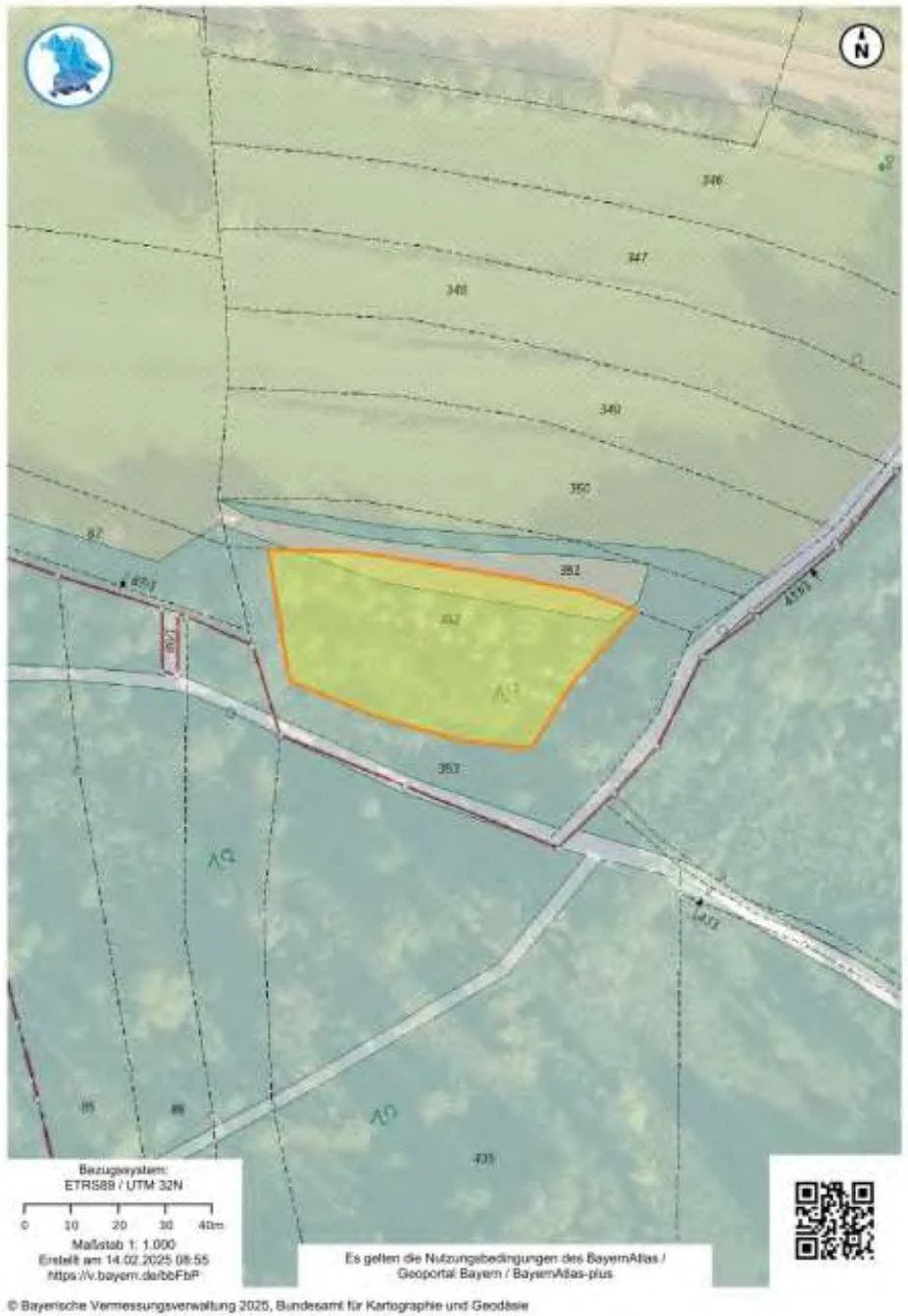 Waldfläche in Weißenoh — Bild 2