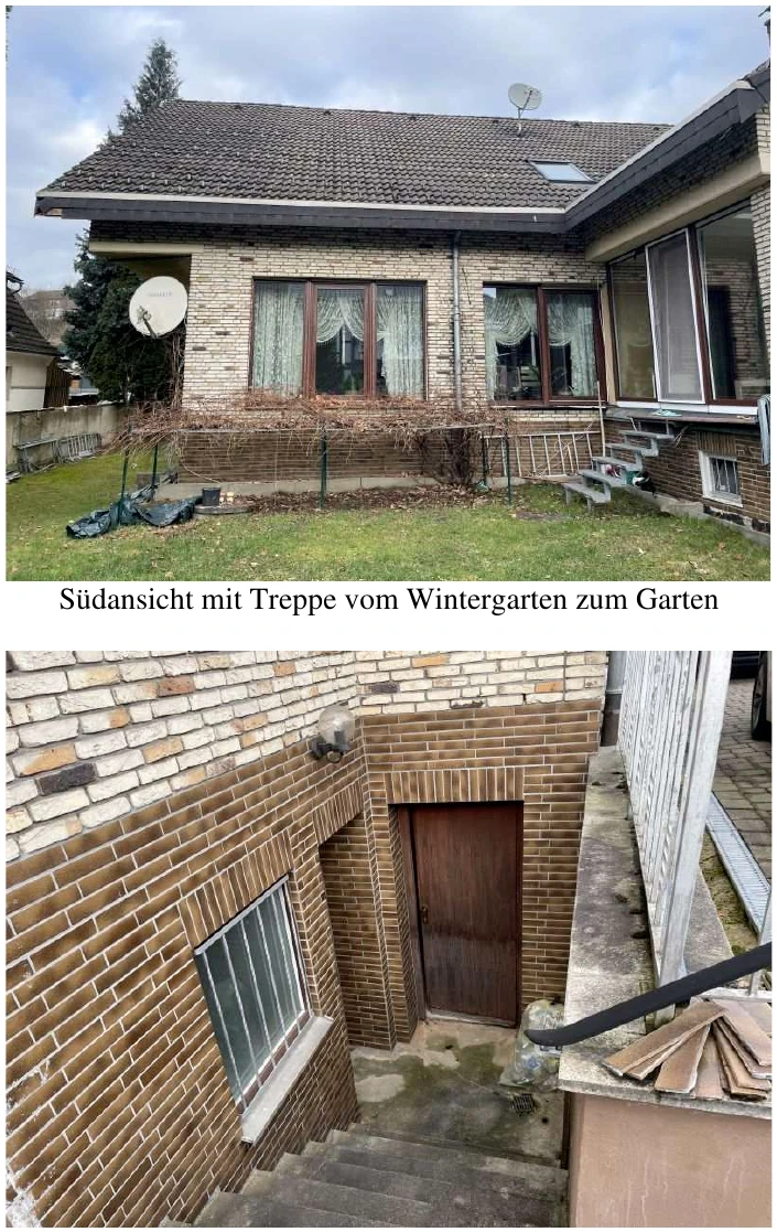 Garage, Einfamilienhaus, Einfamilienhaus mit nicht genehmigten Umbauarbeiten in ein Dreifamilienhaus in Morsbach — Bild 3