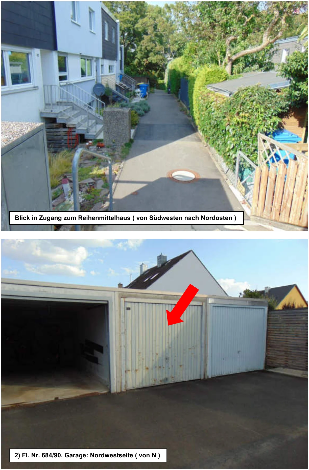 Einfamilienreihenmittelhaus mit Garage und Grundstück in Höchberg — Bild 2