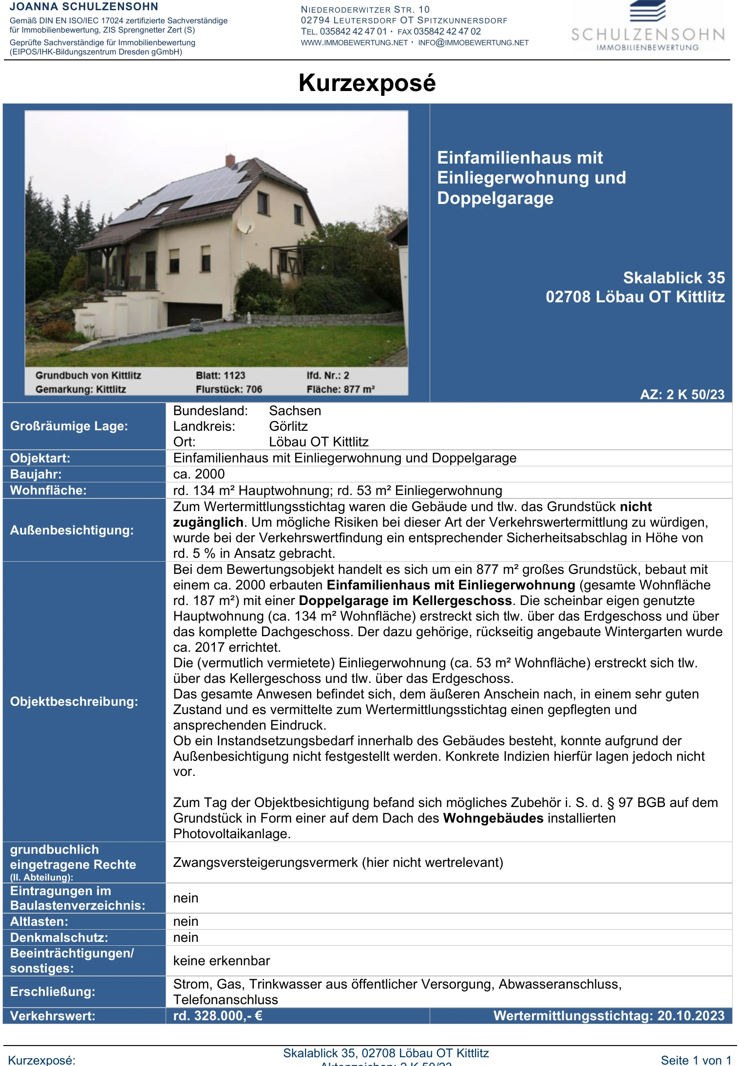 Einfamilienhaus in Löbau