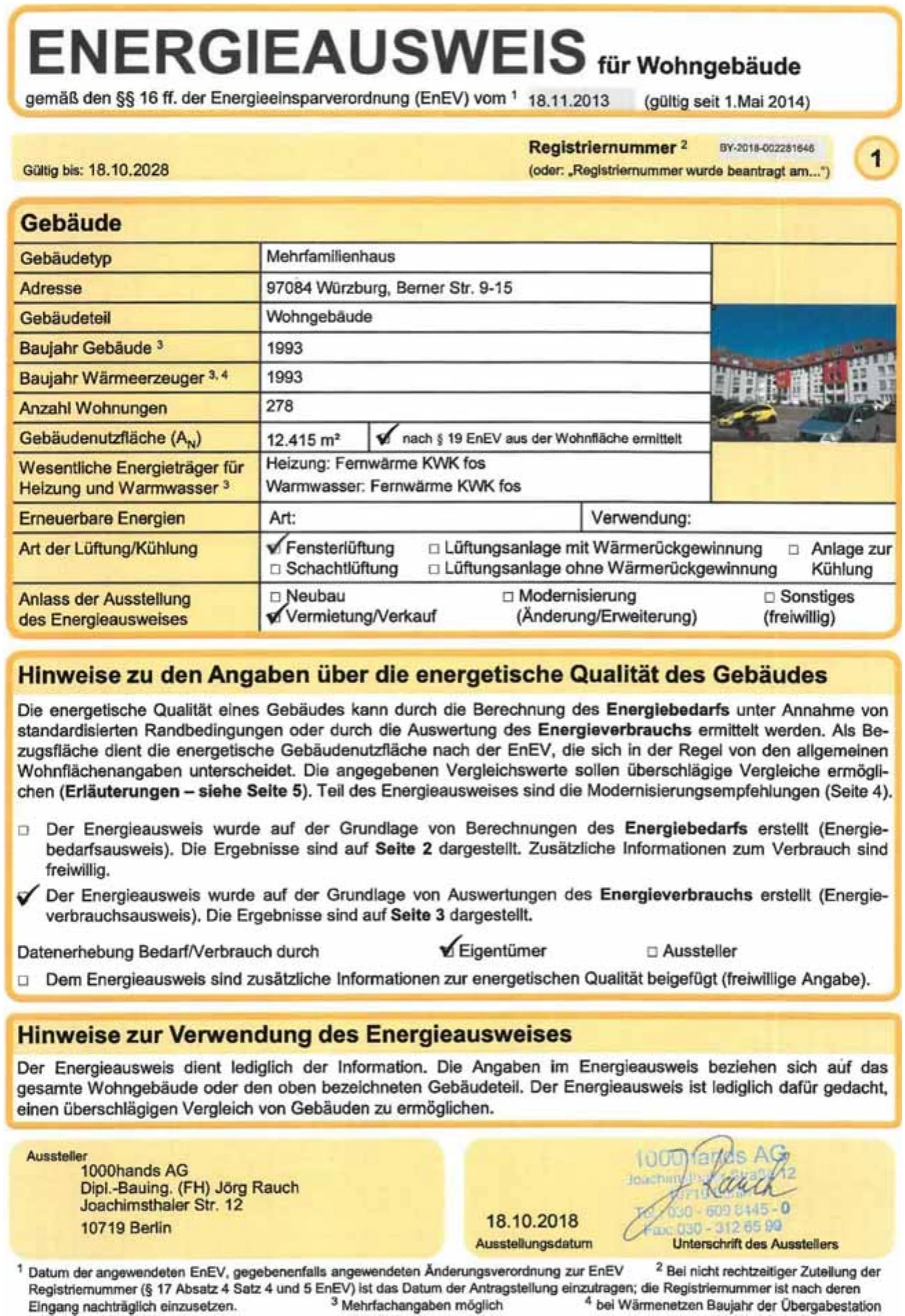 Eigentumswohnung (1 Zimmer) in Würzburg