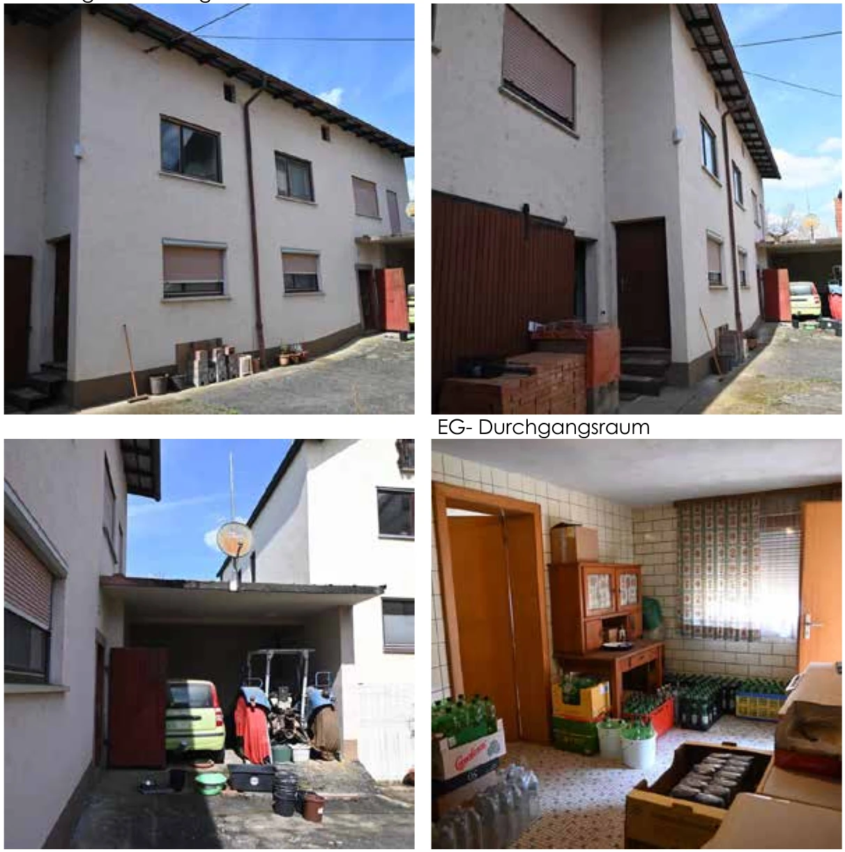 Wohnhaus mit ehemaligen landwirtschaftlichen Nebengebäuden in Karsbach — Bild 2