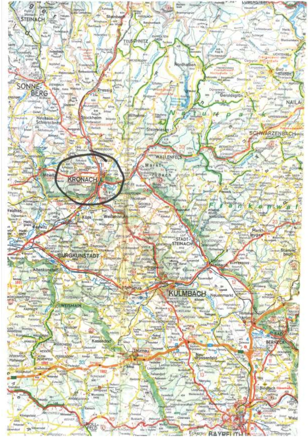 land- und forstwirtschaftlich genutztes Grundstück in Kronach — Bild 2