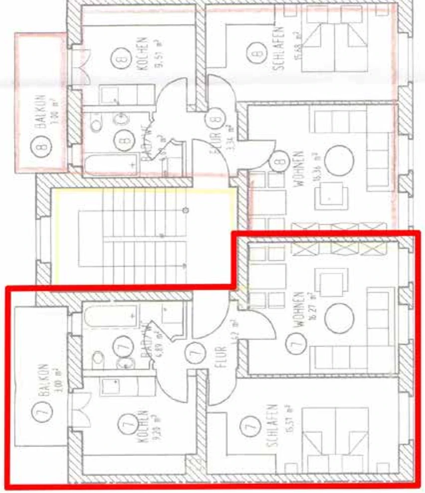 Eigentumswohnung (1 bis 2 Zimmer) in Plauen
