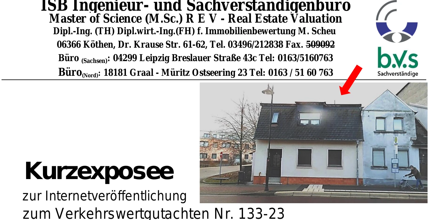 Reihenhaus in Köthen (Anhalt) — Bild 2