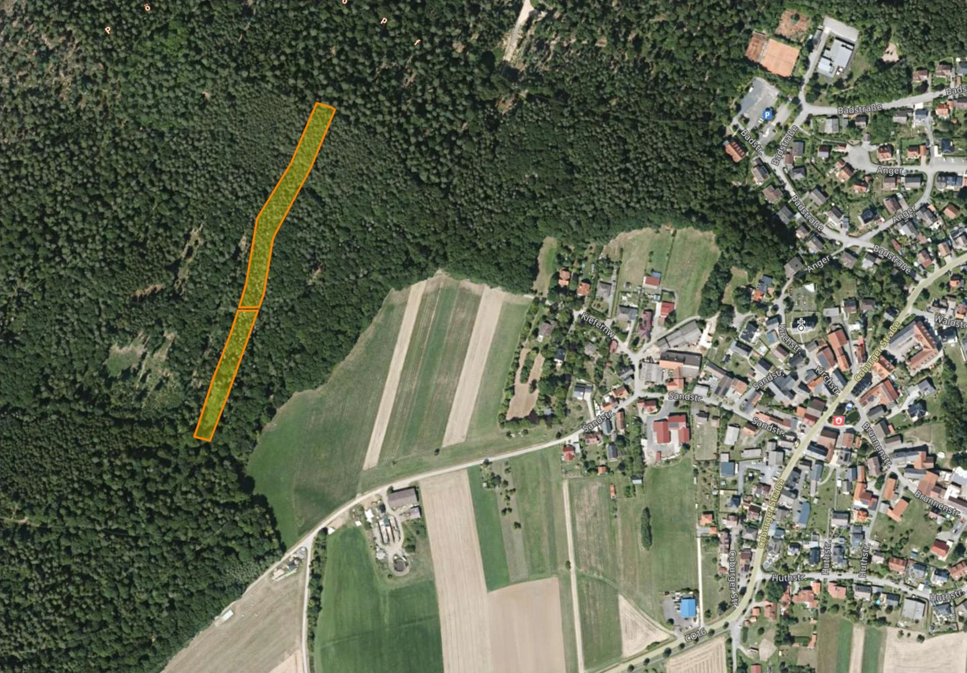 land- und forstwirtschaftlich genutztes Grundstück in Ahorn — Bild 2