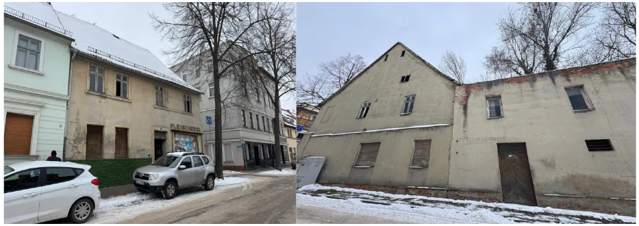 Wohn-/Geschäftshaus, zweigeschossig in Calbe