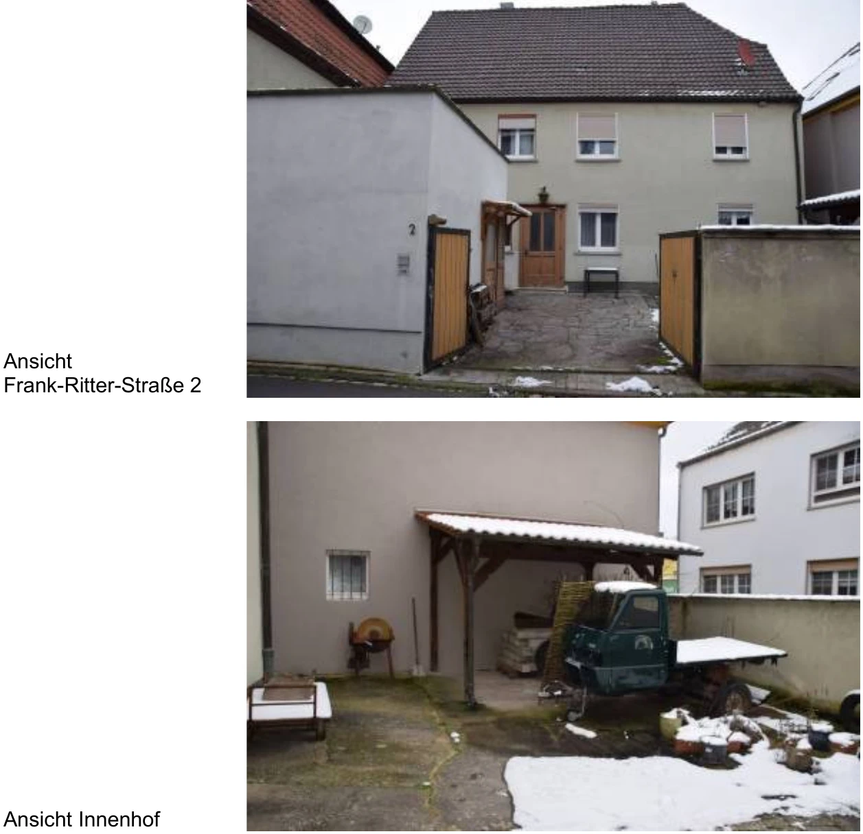 Grundstück bebaut mit Einfamilienwohnhaus mit Anbau in Volkach — Bild 3