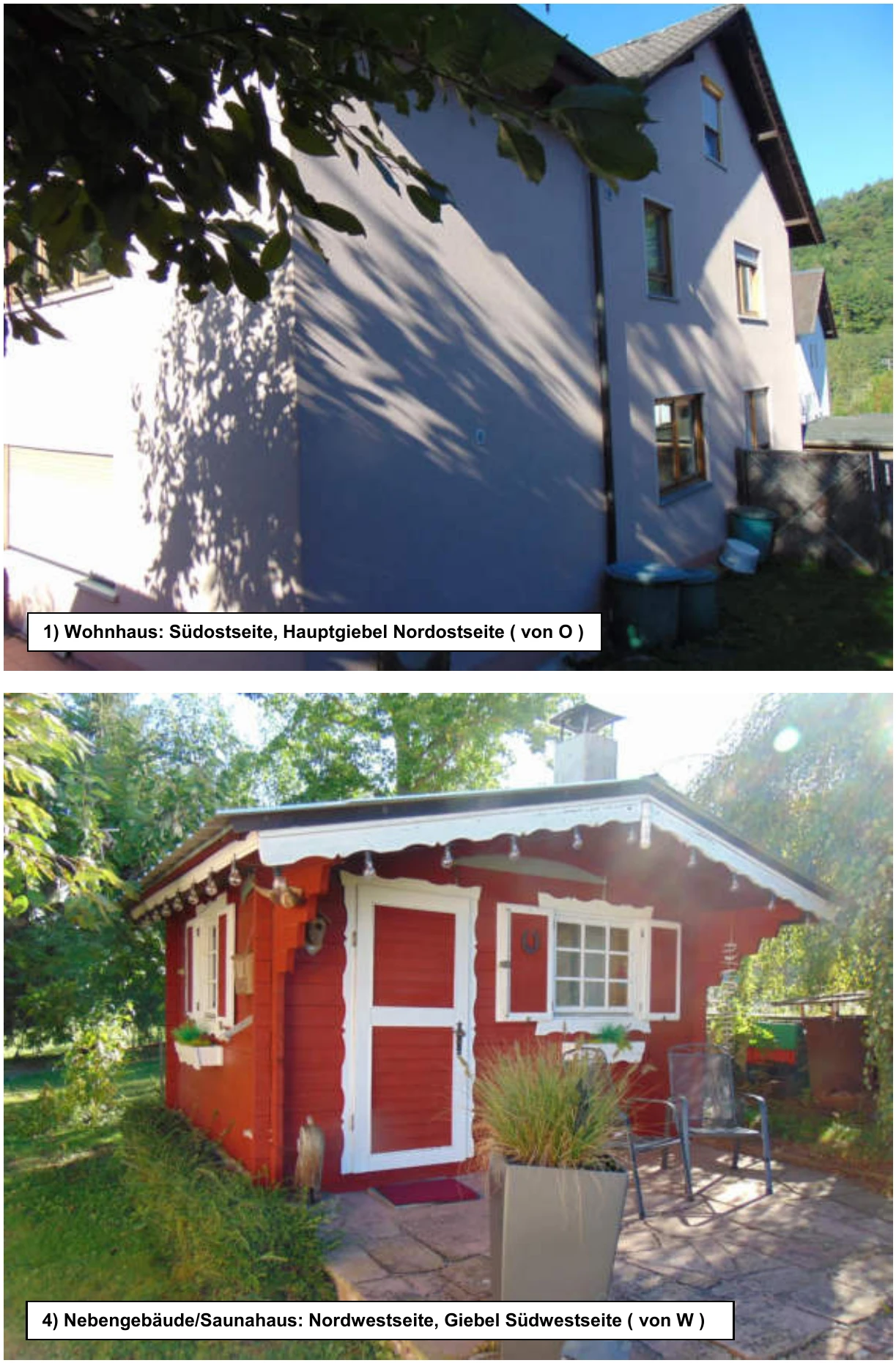 Zweigeschossiges Zweifamilienwohnhaus mit Garage in Gemünden — Bild 3