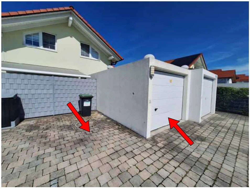 Doppelhaushälfte, Garage in Hallbergmoos