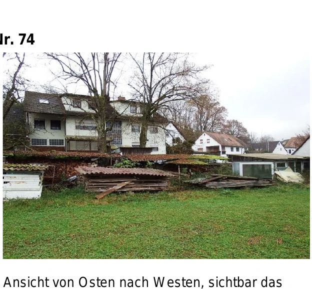 Wohnhaus, Garagen- u. Lagergebäude, Werkstattgebäude, Landwirtschaftsfläche in Wiesenthau — Bild 2