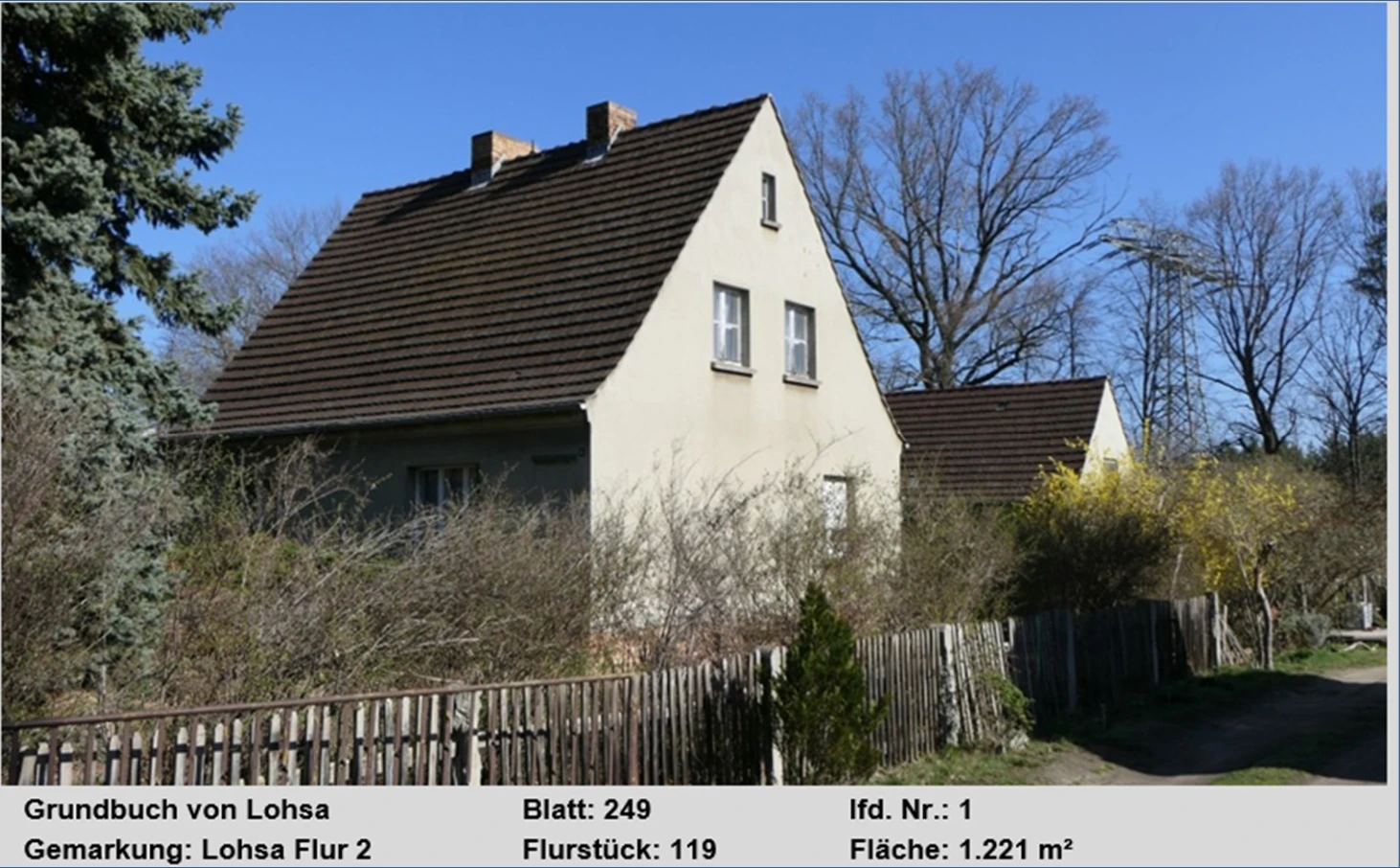 Einfamilienhaus in Lohsa