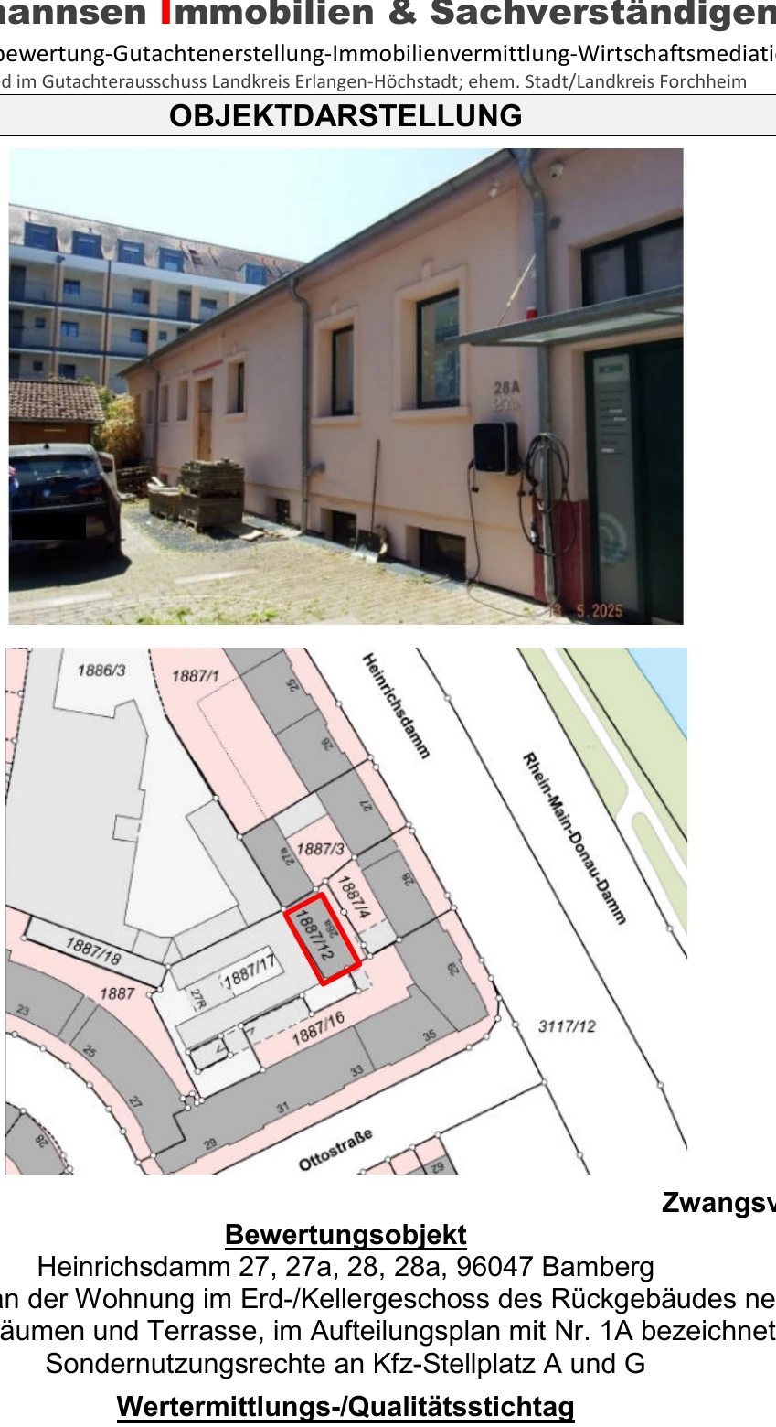 im Ausbau befindliche Wohnung in Bamberg — Bild 2