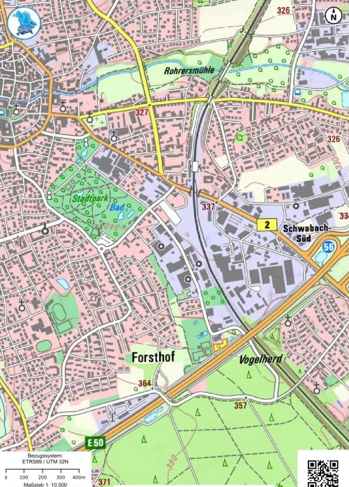 unbebautes Grundstück, land- und forstwirtschaftlich genutztes Grundstück in Schwabach — Bild 3