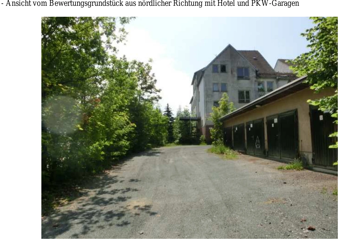 Wohn-/Geschäftshaus, ehemals Hotel mit Gaststätte, Anbau Heizungsgeb. u. 5 PKW-Reihengaragen in Plauen — Bild 3