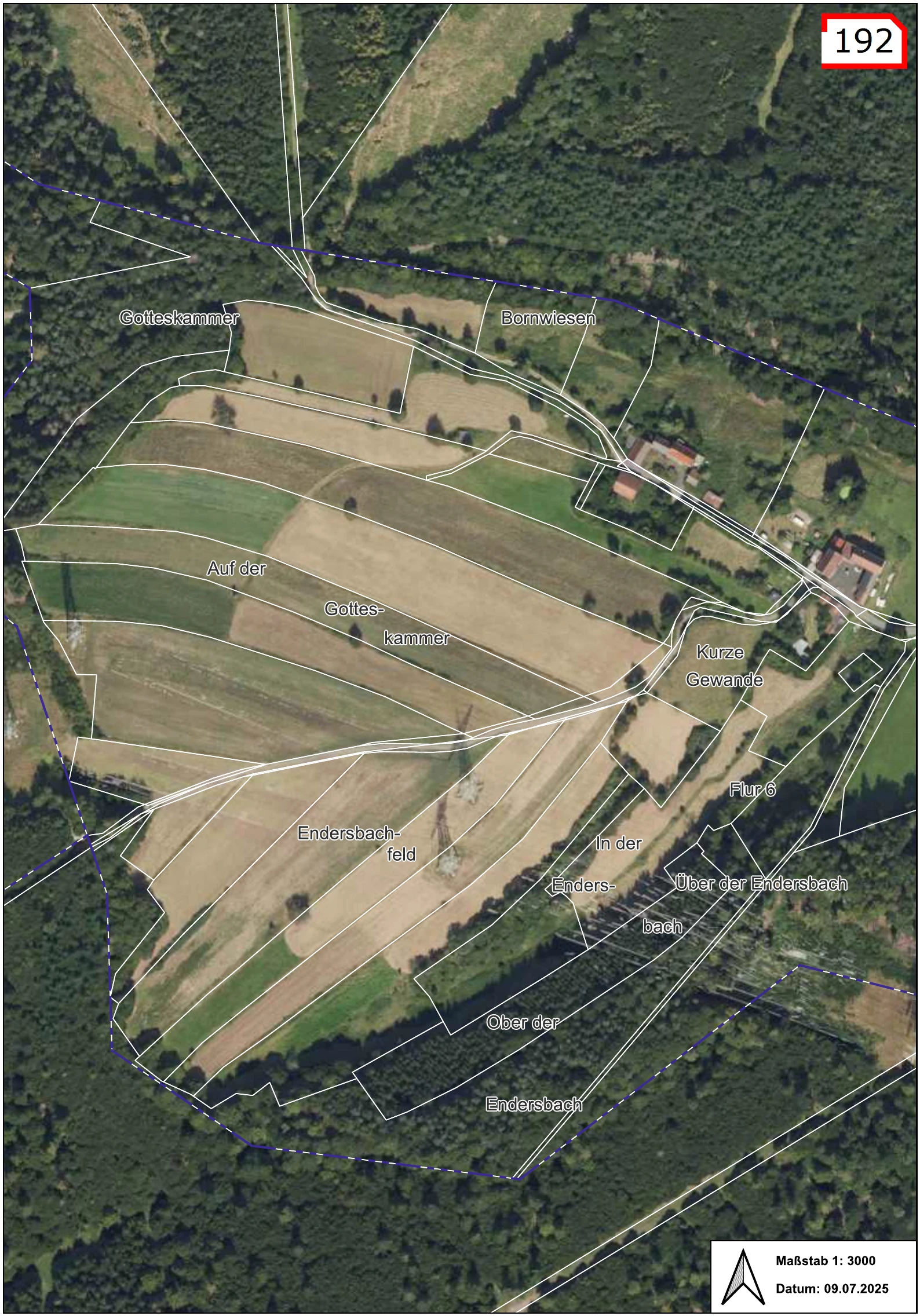 land- und forstwirtschaftlich genutztes Grundstück in Ludwigsau — Bild 2