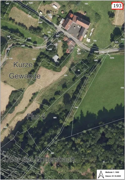 land- und forstwirtschaftlich genutztes Grundstück in Ludwigsau