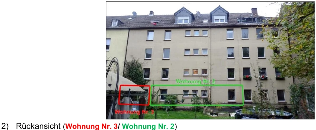 zwei Eigentumswohnungen (mit Durchbruch verbunden) in Gelsenkirchen — Bild 2