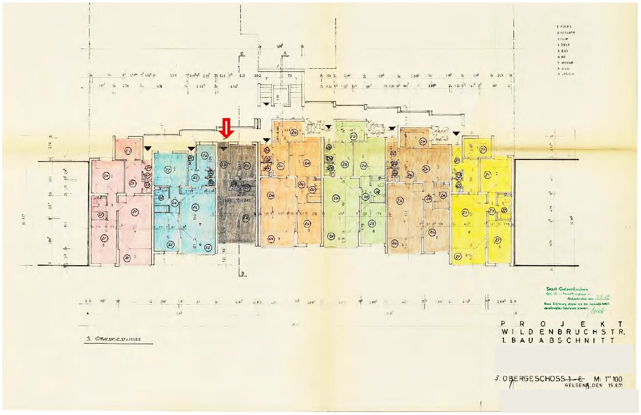 Eigentumswohnung (1 bis 2 Zimmer) in Gelsenkirchen