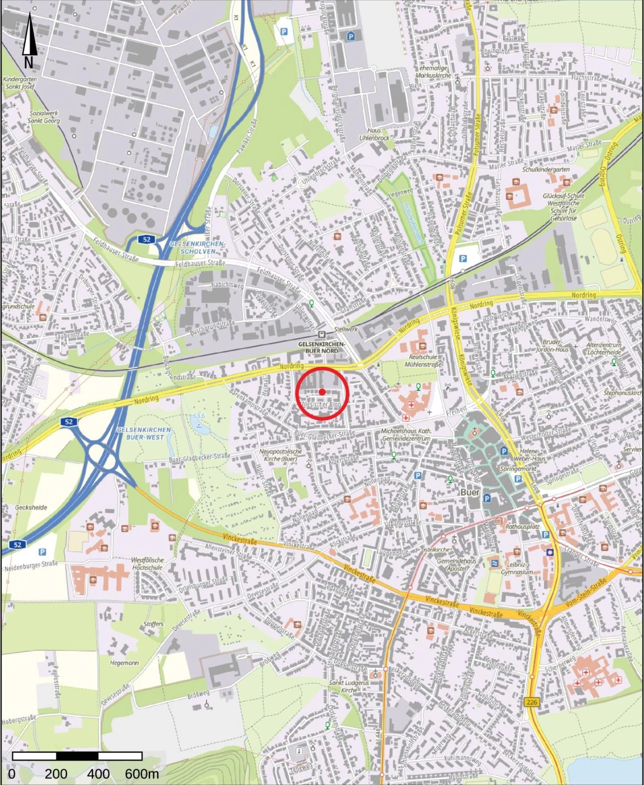 Eigentumswohnung (1 bis 2 Zimmer) in Gelsenkirchen