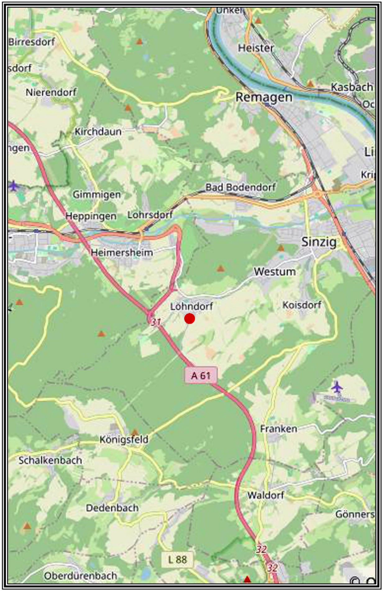 land- und forstwirtschaftlich genutztes Grundstück in Sinzig — Bild 2
