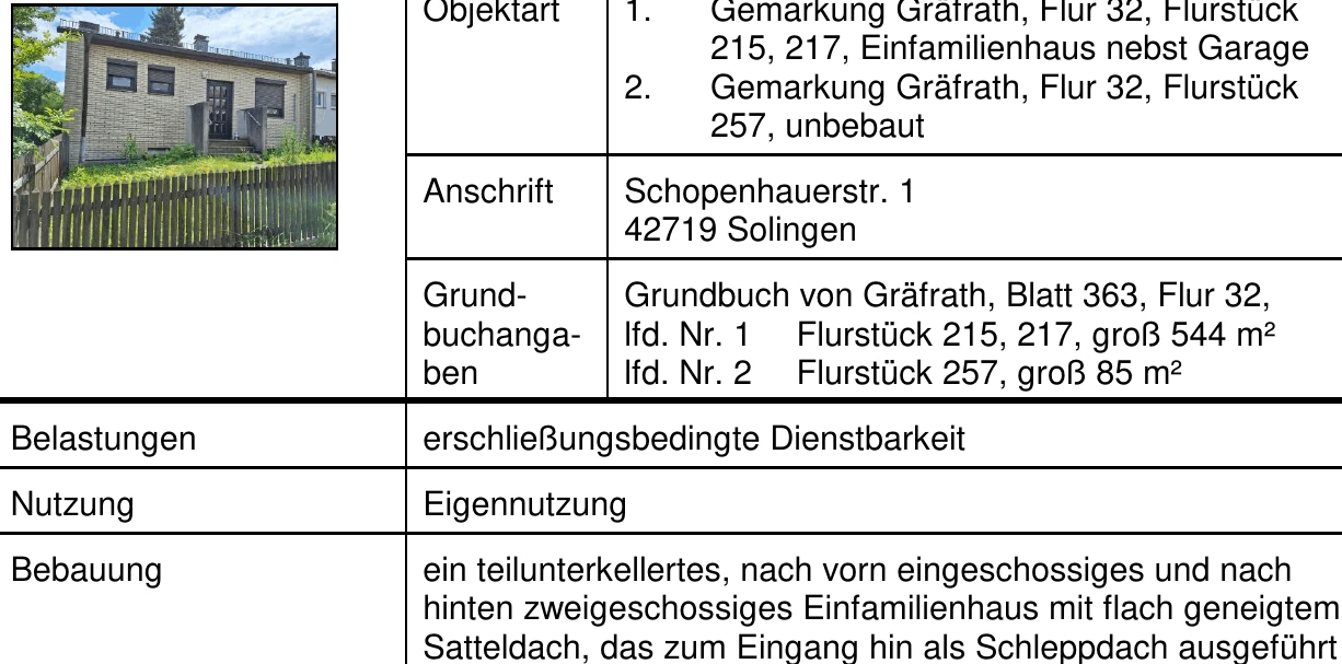 Einfamilienhaus in Solingen — Bild 2