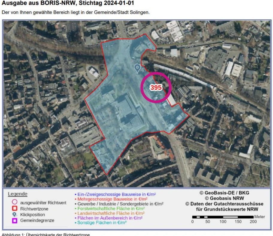 Gewerbeeinheit (z.B. Laden, Büro), Mehrfamilienhaus, Reihenmittelhaus in Solingen — Bild 2
