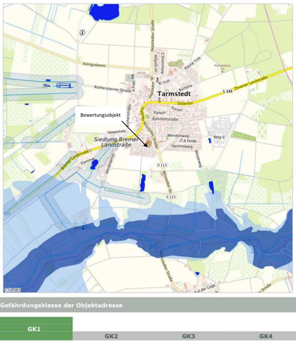 unbebautes Grundstück in Tarmstedt — Bild 3