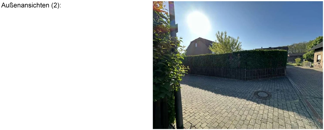 Garage, Doppelhaushälfte in Inden — Bild 3