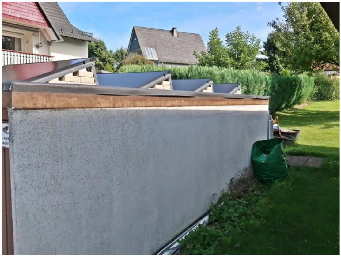 Garage, Einfamilienhaus, Einfamilienhaus als Doppelhaushälfte mit Anbau in Kierspe — Bild 3