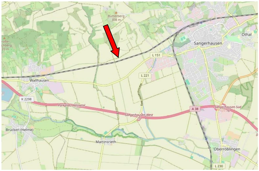 land- und forstwirtschaftlich genutztes Grundstück, Sonstiges in Sangerhausen — Bild 2