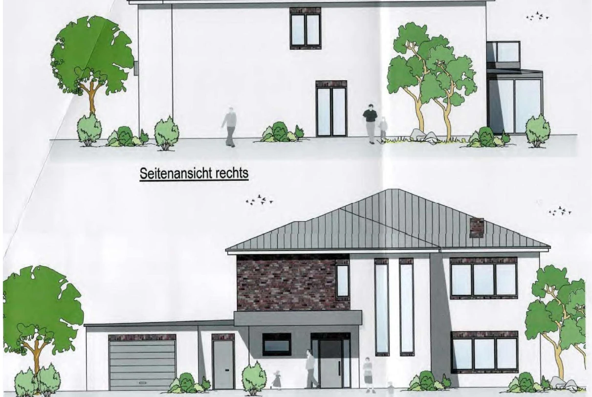 Wohnhaus im Rohbau in Aurich — Bild 3