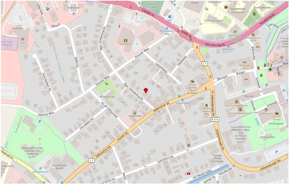 Reihenendhaus in Aurich — Bild 3